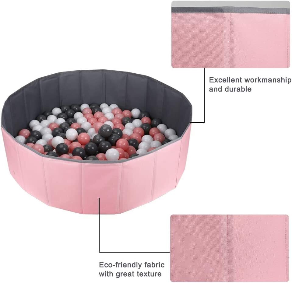 Ocean Ball Pool for Babies, Comfortable Playpen for Indoor &amp; Outdoor Nursery Use