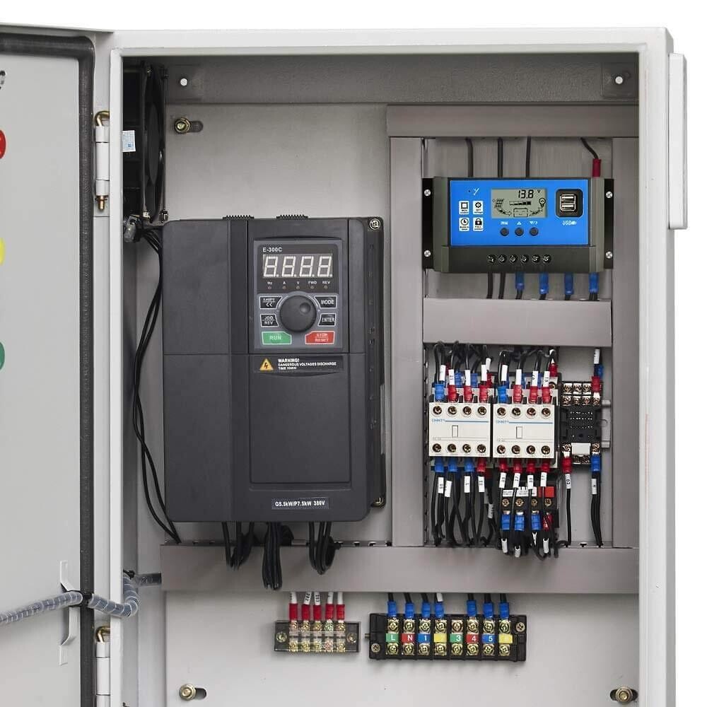 Solar Charge Controller Auto Parameter Adjustable LCD Display with Dual USB