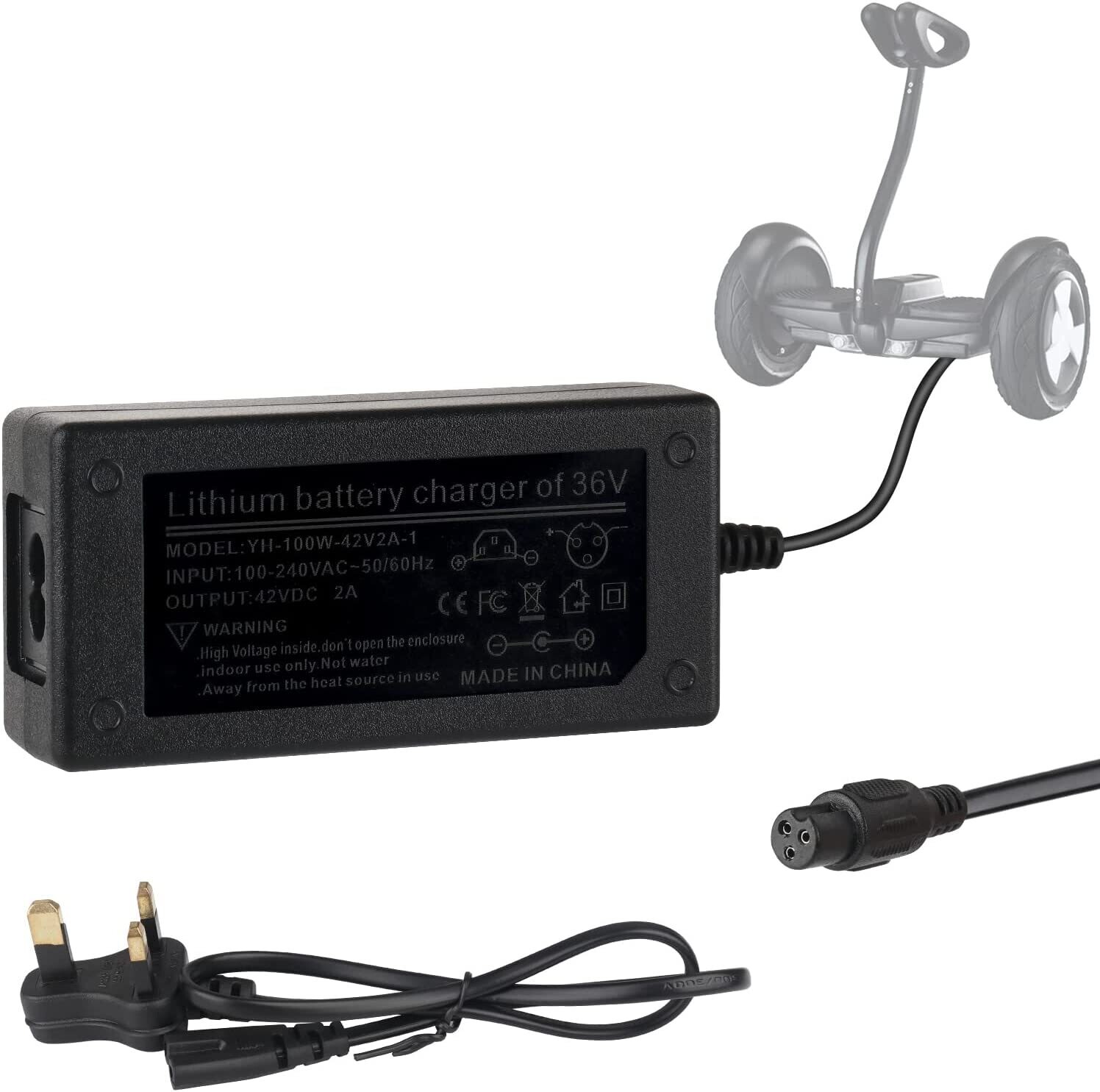 Scooter Charger Power Adapter Hoverboard Charger