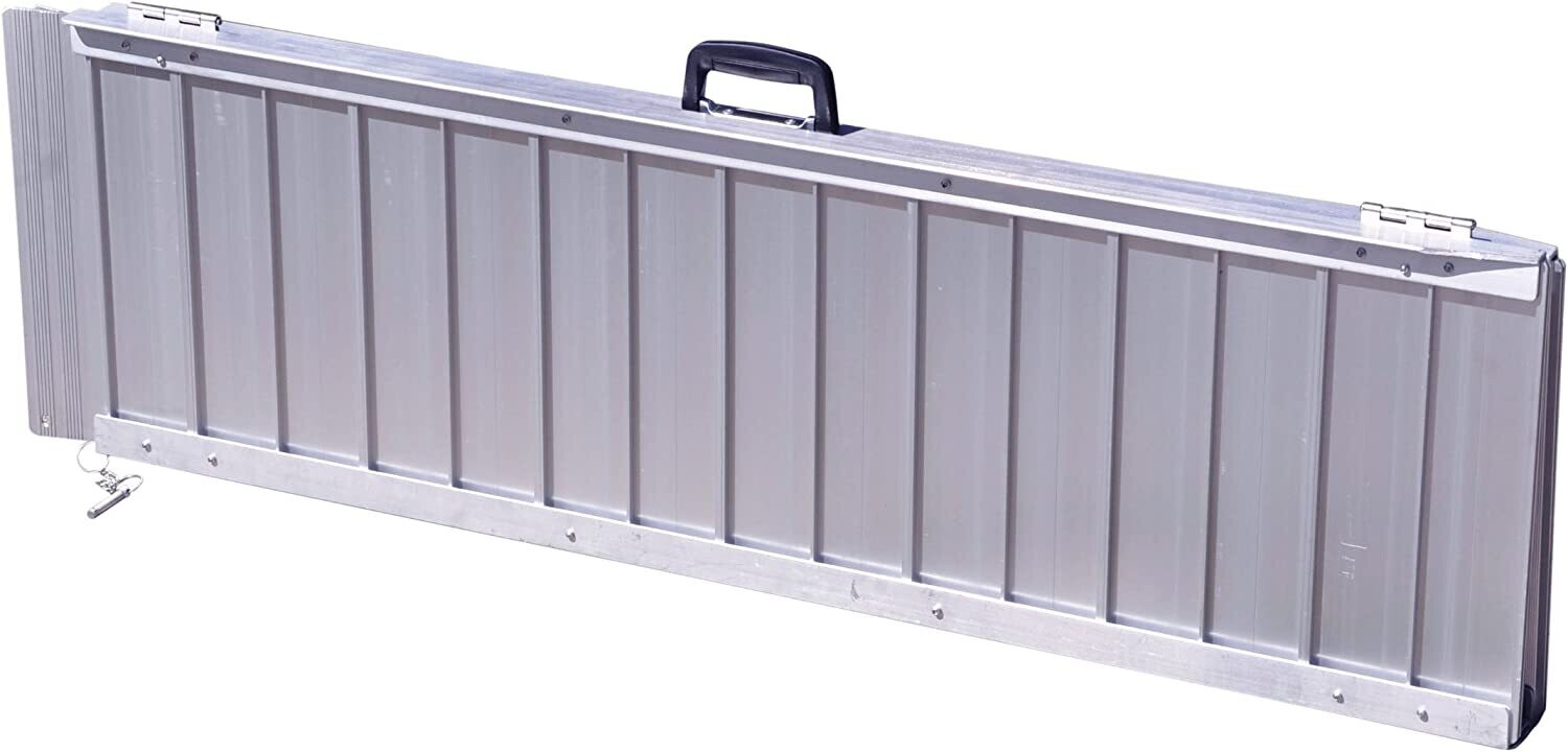 Aluminium Folding 3 ft Ramp that is lightweight, Portable with carrying Handle