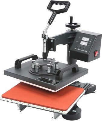 T-shirt Mug Hat Plate Cap Heat Press Transfer Machine 38 x 38 cm