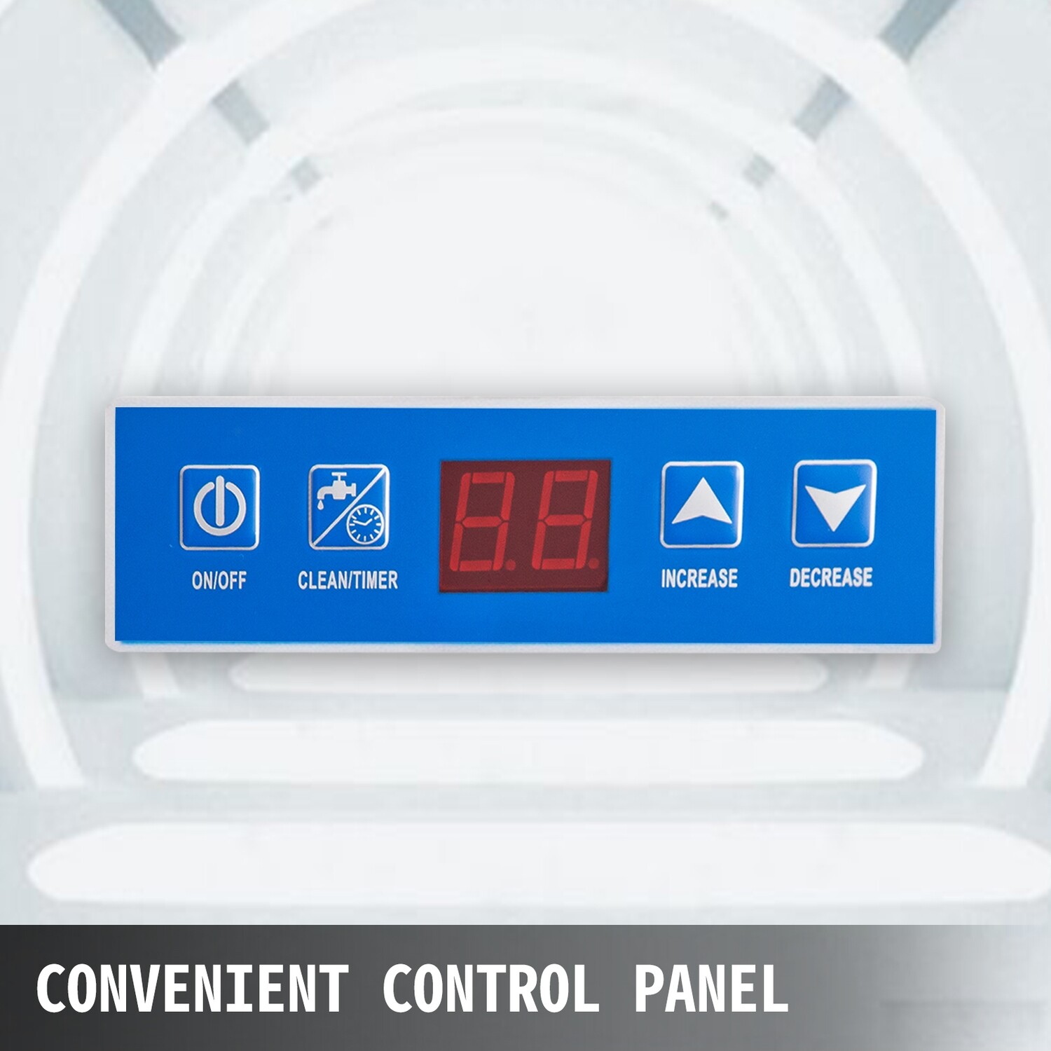 Electric ice cube maker concealed behind the counter 95 Lb/24 Hour Ice Maker