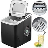 Automatic Ice Cube Maker Machine Tabletop Abs Shell 2.2L Water Tank 26 Ibs