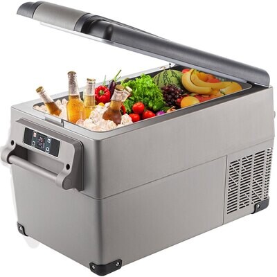 20L 22L 35L 45L 55L Car Refrigerator Portable Electric Cooler Mini Auto Fridge 12/24V DC 110-240V for Camping