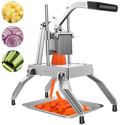 Multipurpose Quick Onion Slicer Stainless Steel Blade with Tray 3/16&quot;