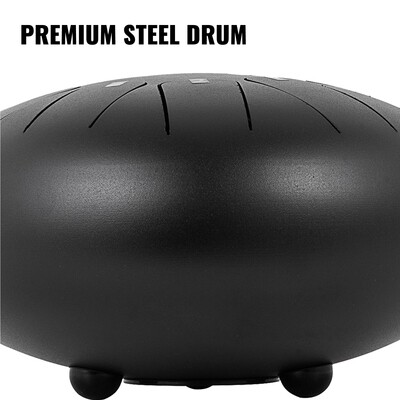 Book Mallets Finger Picks for Steel Tongue Drum Handpan – 11 Notes, 12 Inch, High-Quality Percussion Tool for Enhanced Sound
