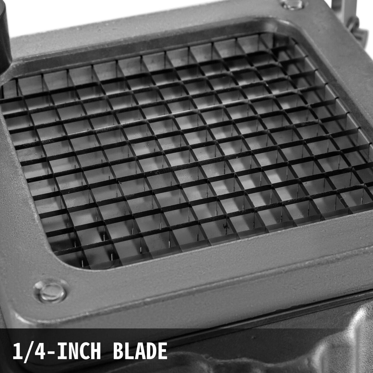 1/4-Inch Stainless Steel Commercial Vegetable Chopper – Manual Machine for Fries, Potato Chips, Onions, Carrots, and Tomatoes