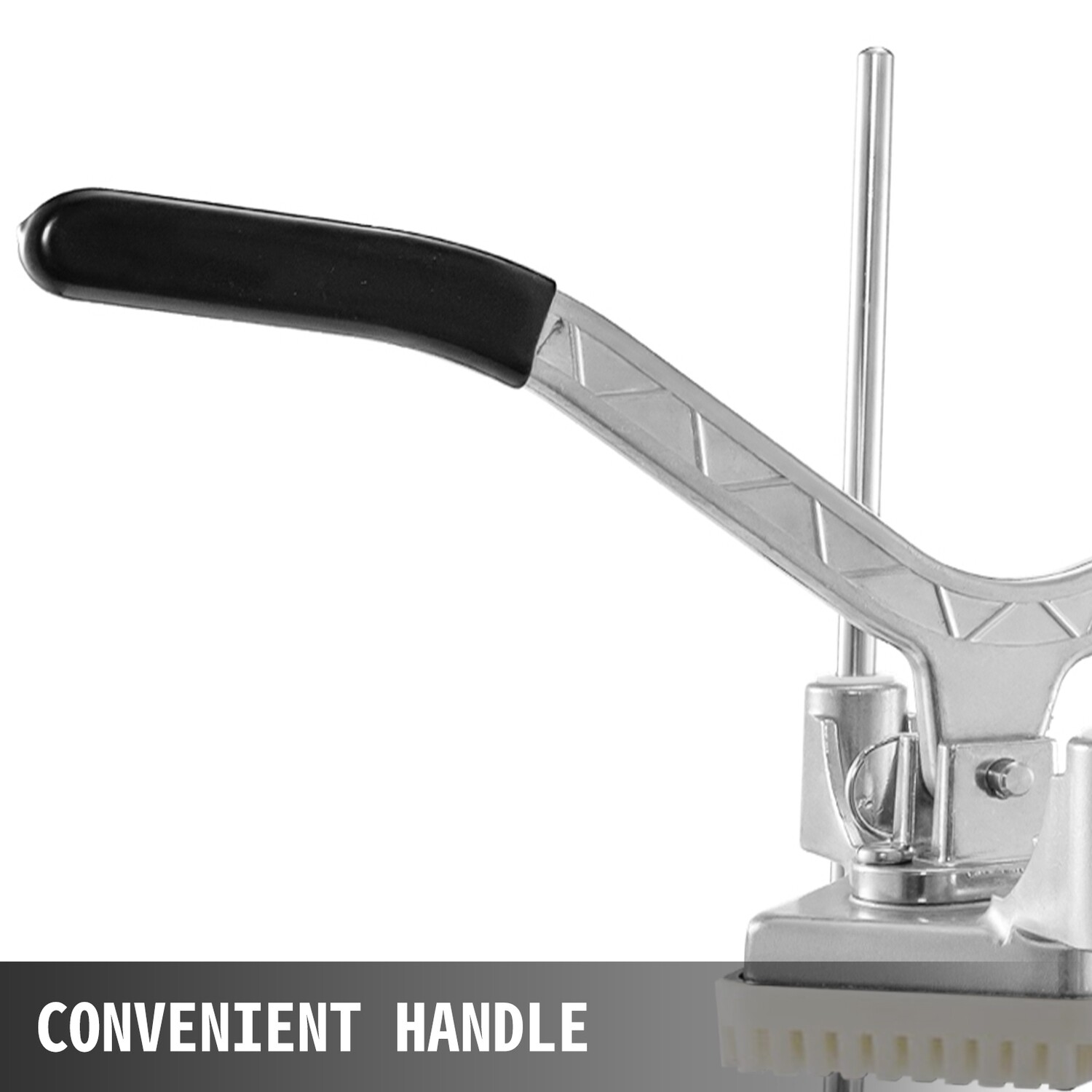 1/4-Inch Stainless Steel Commercial Vegetable Chopper – Manual Machine for Fries, Potato Chips, Onions, Carrots, and Tomatoes