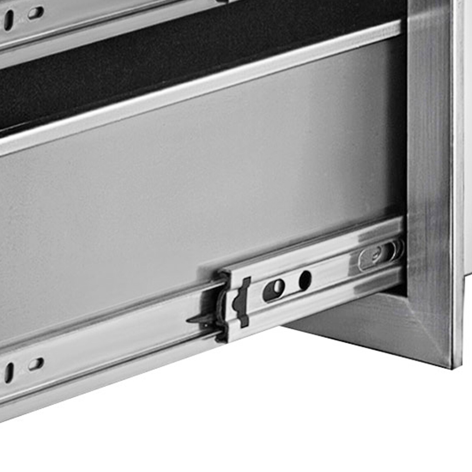 Outdoor Stainless Steel Kitchen Drawer Bbq Drawer Storage 45x58cm