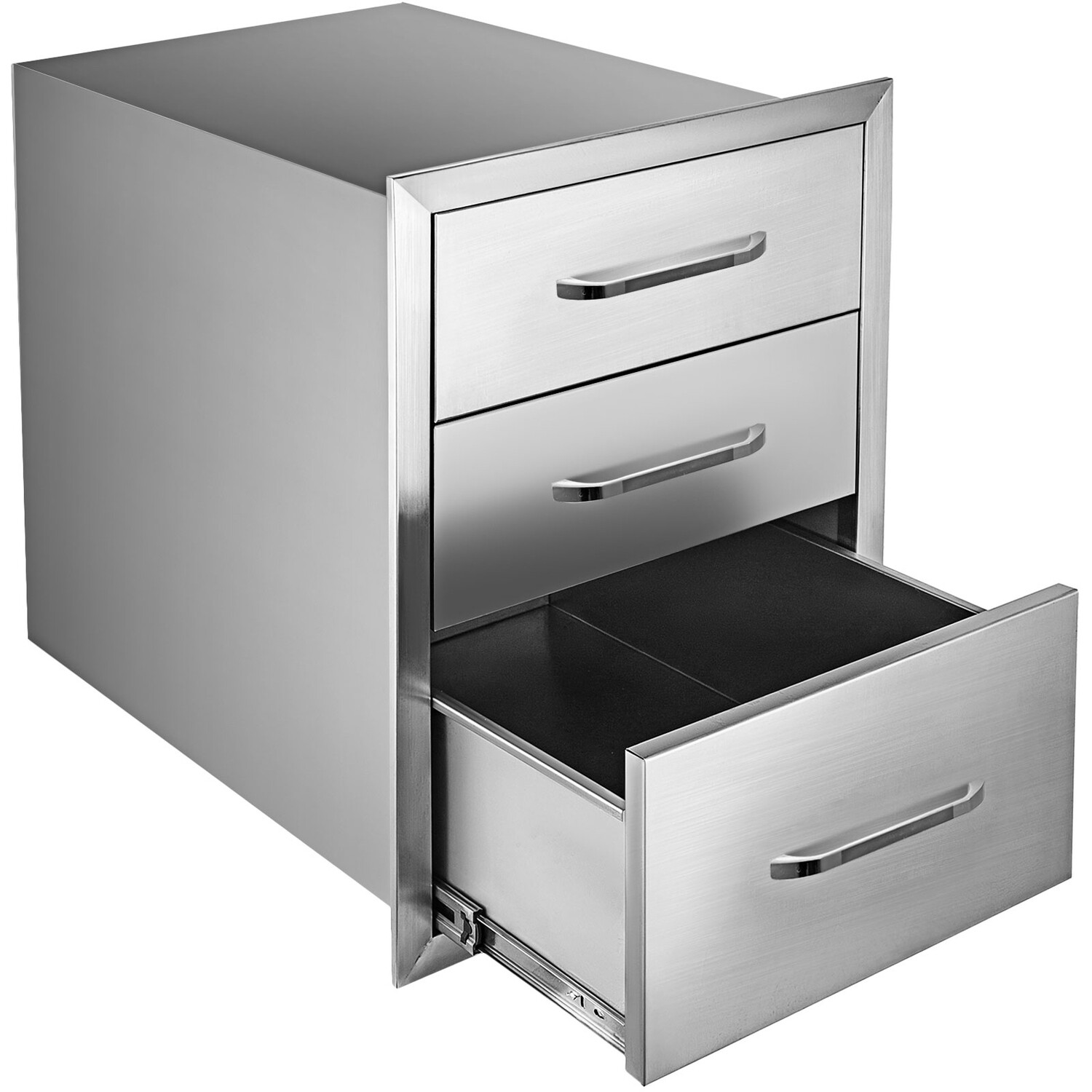 Outdoor Stainless Steel Kitchen Drawer Bbq Drawer Storage 45x58cm