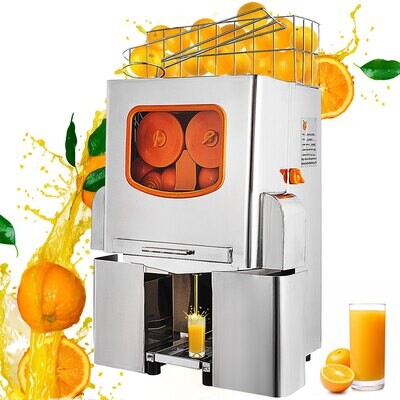 Commercial Stainless Steel Electric Citrus Squeezer Machine – Ideal for Orange, Lemon, and Other Juices