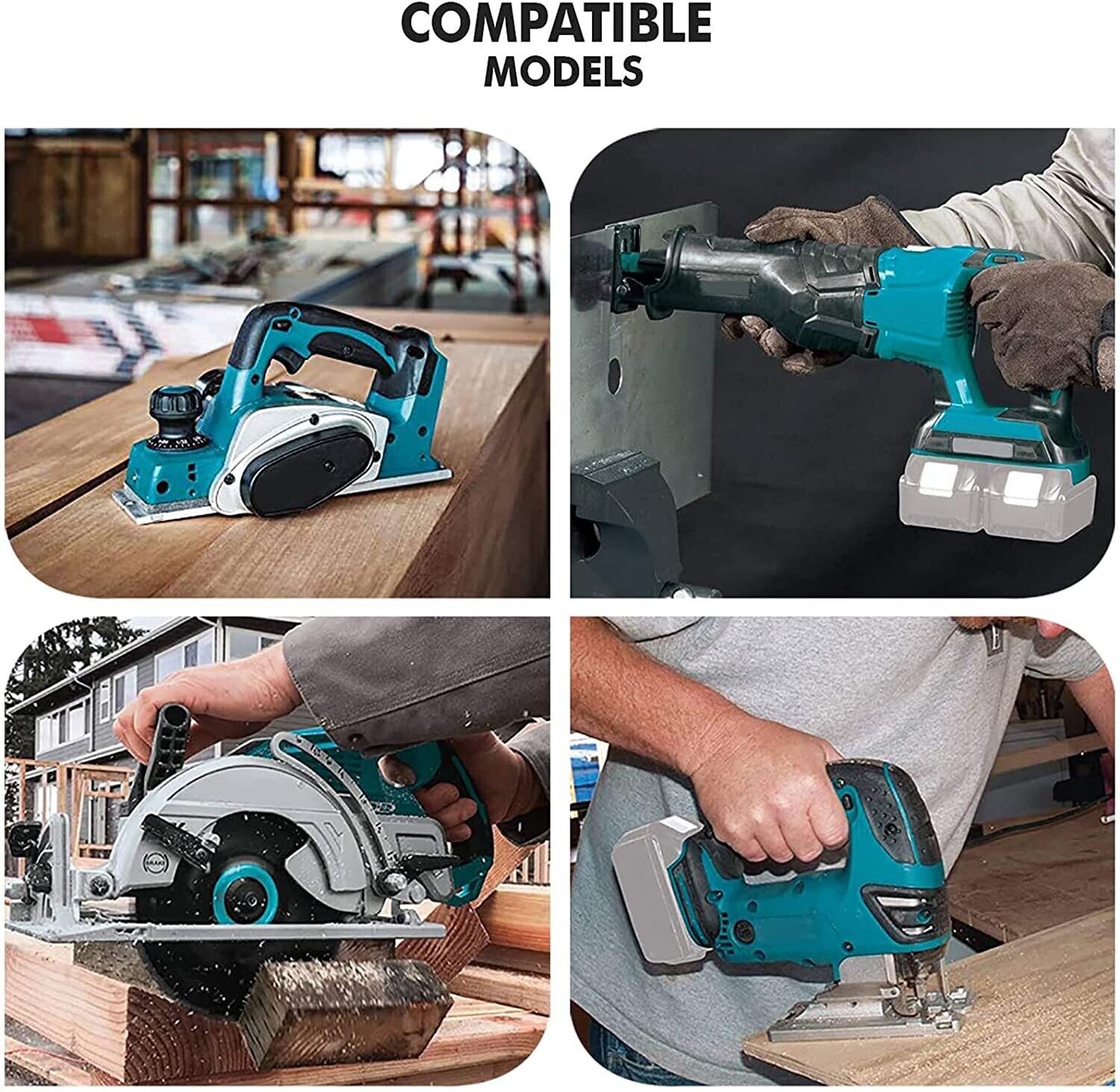 Compatible Makita BL1850B 18V 5.0Ah Li-ion LXT Replacement Battery for Power Tools, High Capacity, Long Lasting, Cordless Tool Battery