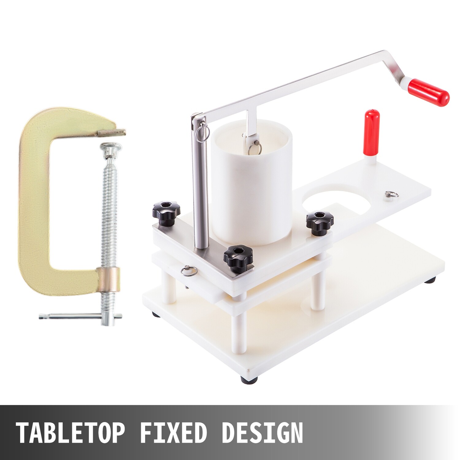 5.1-Inch Commercial Burger Press - Durable Hamburger Patty Maker for Perfectly Shaped Burgers