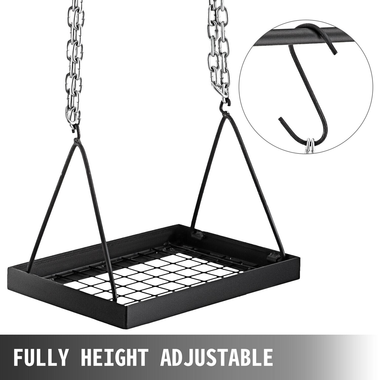 Outdoor Cooking Cabon Steel Campfire Cooking Equipment, Campfire Cooking Stand