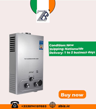 16l Propane Gas Water Heater, Instantaneous, Stainless Steel, Tankless Water Heater, Hot Water