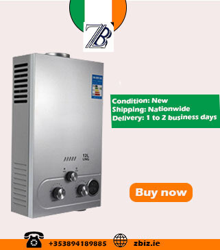 12L Propane Gas Hot Water Heater – Efficient Tankless Water Heater for Instant Hot Water