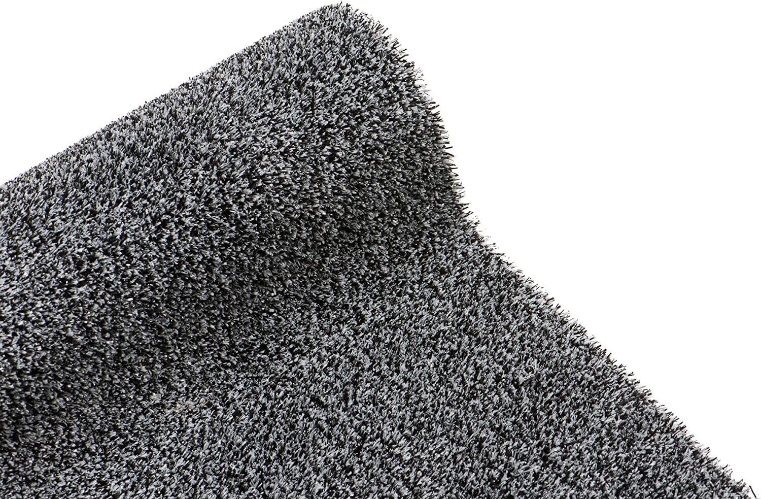 Indoor Outdoor Artificial Fake Grass Mat Greyish Synthetic Turf, Durable Garden Terrace Rug 300 x 430 cm (9ft 10in x 14ft 1in)