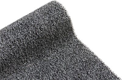 Indoor Outdoor Artificial Fake Grass Mat Greyish Synthetic Turf, Durable Garden Terrace Rug 300 x 430 cm (9ft 10in x 14ft 1in)