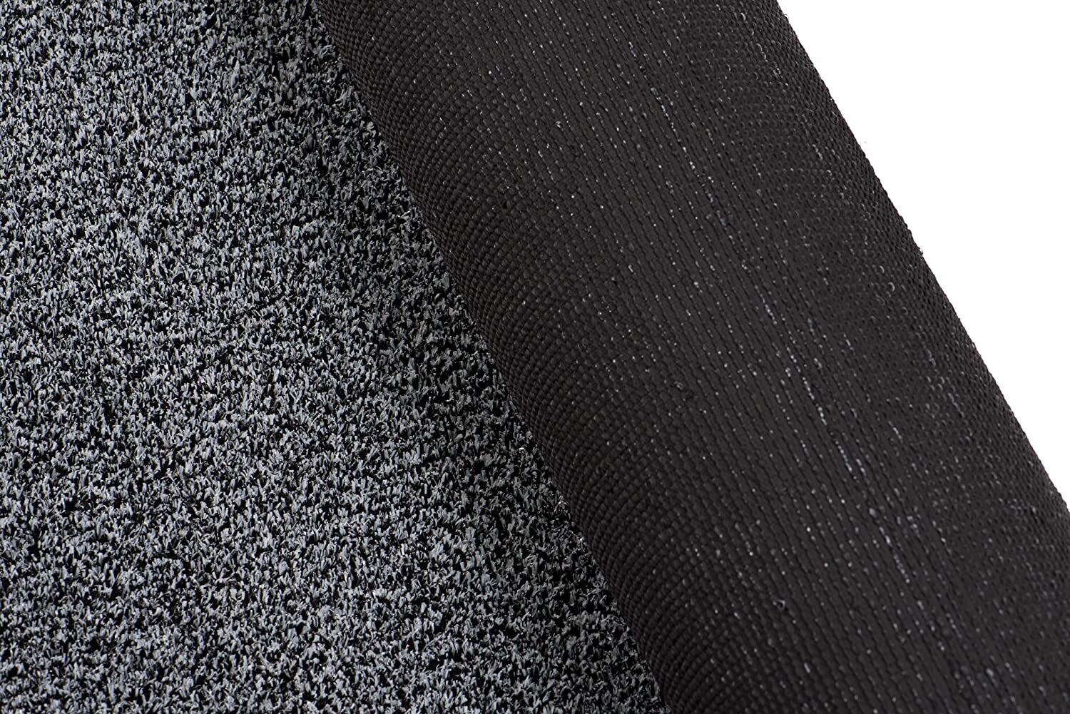 Indoor Outdoor Artificial Fake Grass Mat Greyish Synthetic Turf, Durable Garden Terrace Rug 300 x 430 cm (9ft 10in x 14ft 1in)