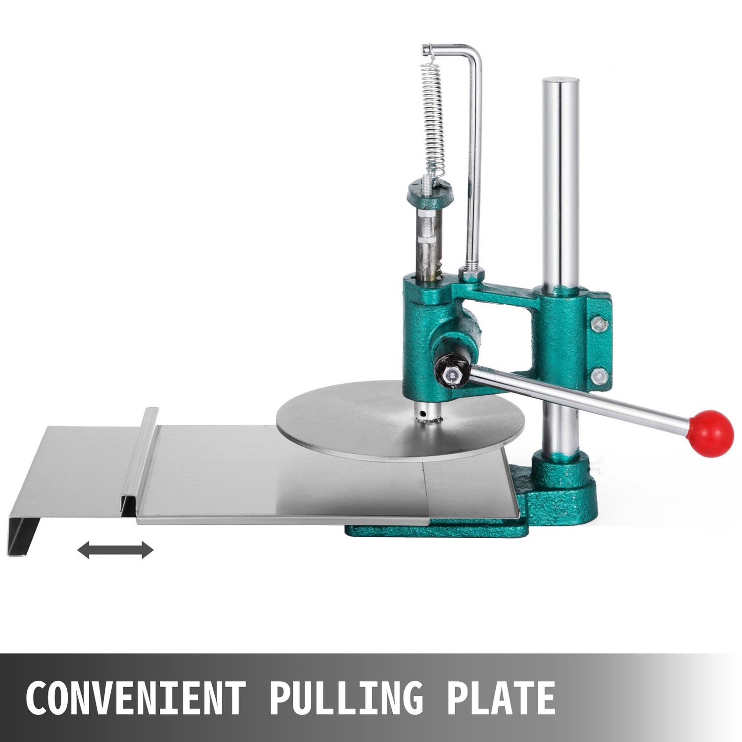 Pasta Maker Household Pizza Dough Manual Pastry Press Machine 7.8&quot; Big Roller