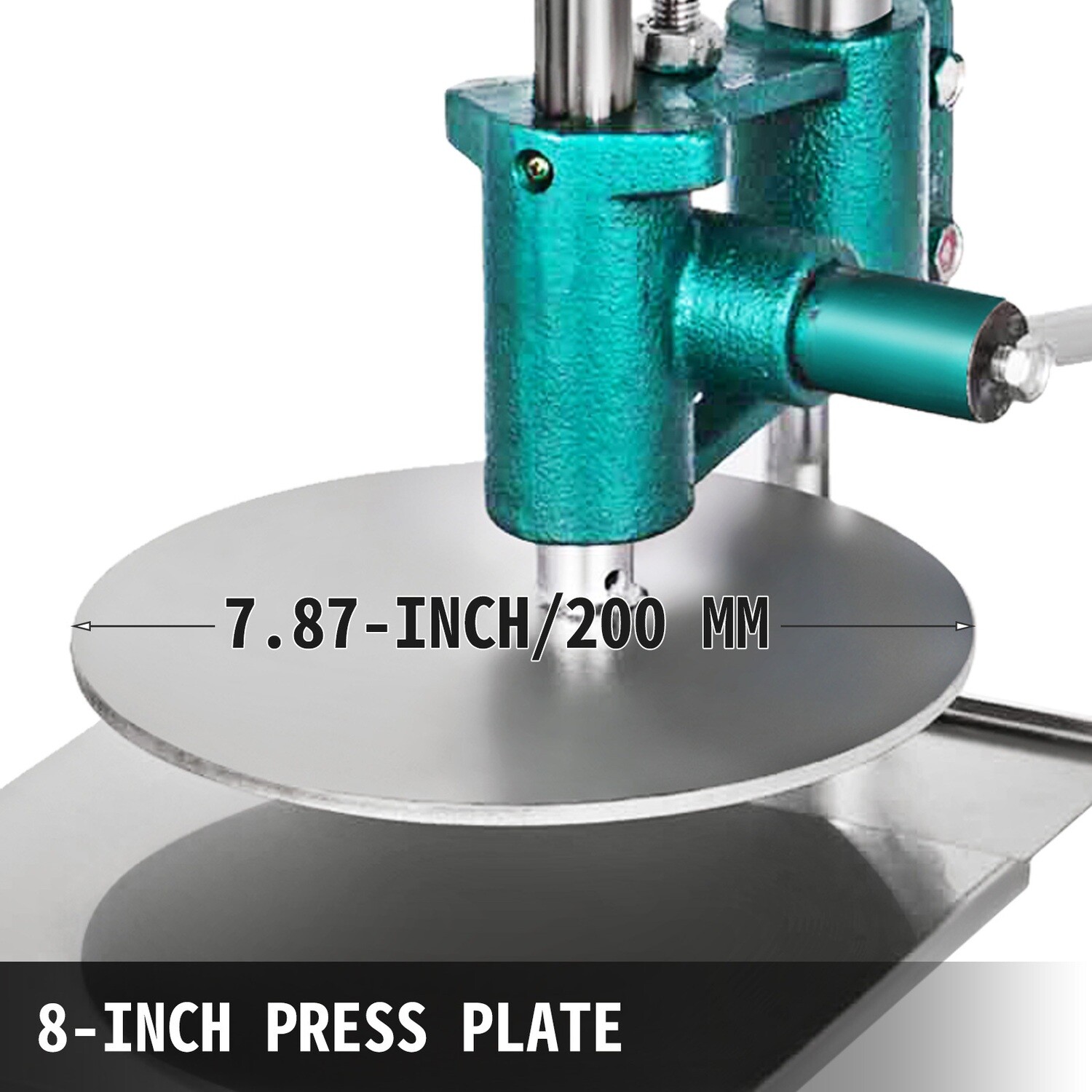 Pasta Maker Household Pizza Dough Manual Pastry Press Machine 7.8&quot; Big Roller
