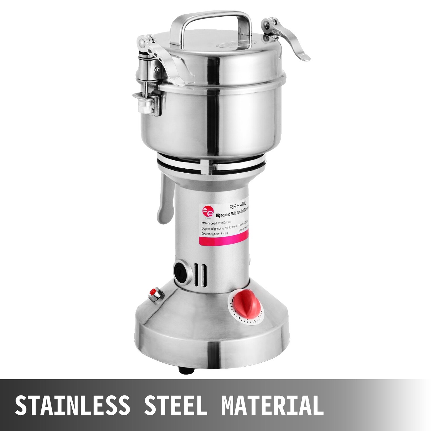 Grain Mill Grinder Flour Machine 350g Electric Herb Grinder for Household Use, Herbs, Salt, and Ores Grinding Machine