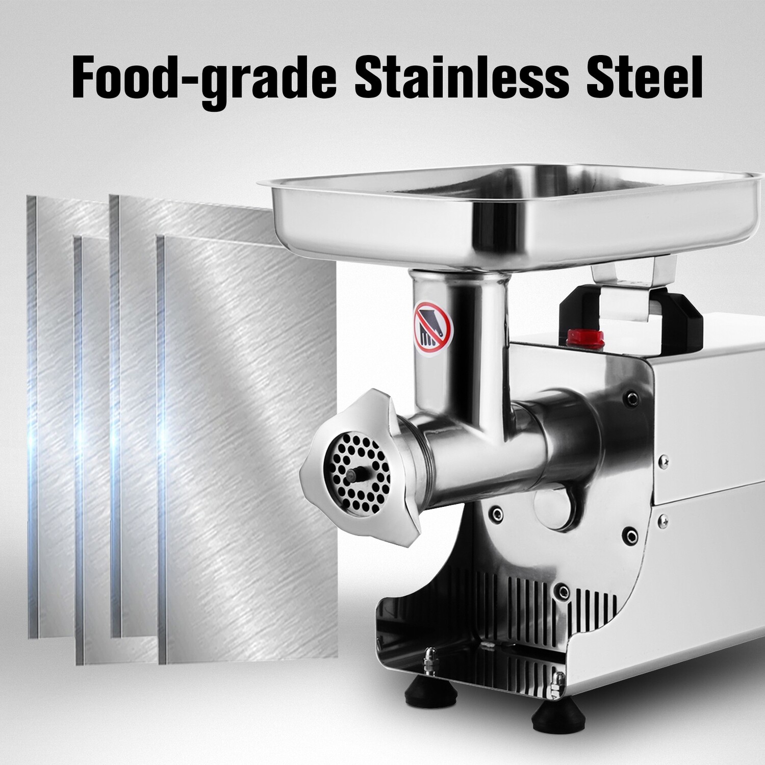 Electric Meat Grinder and Mincer 450W – 175 R/min Sausage Maker and Meat Cutting Machine for Home and Commercial Use
