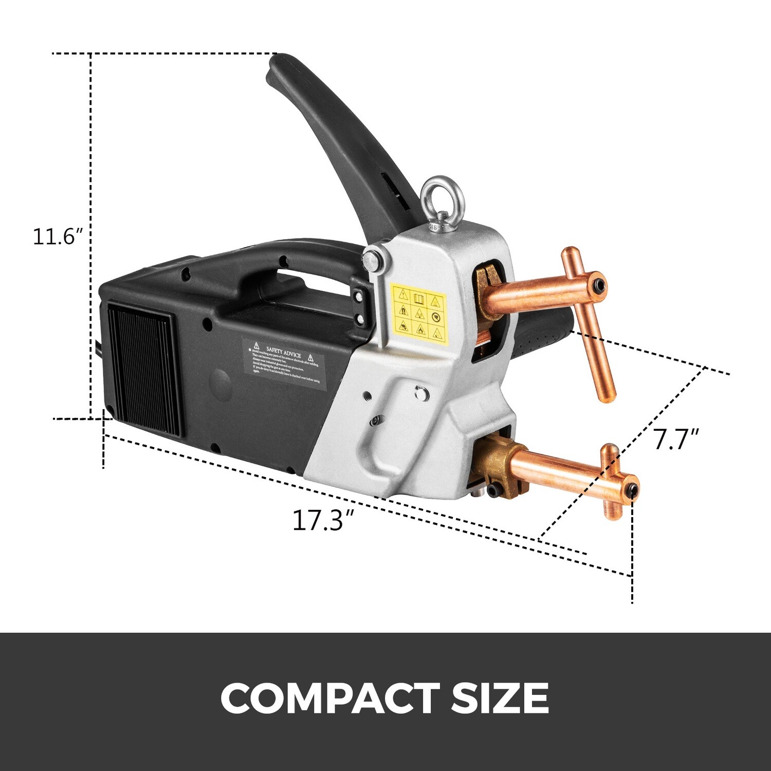Portable Handheld  Electric Spot Welding Tip Machine 2.0 + 2.0mm (230v)