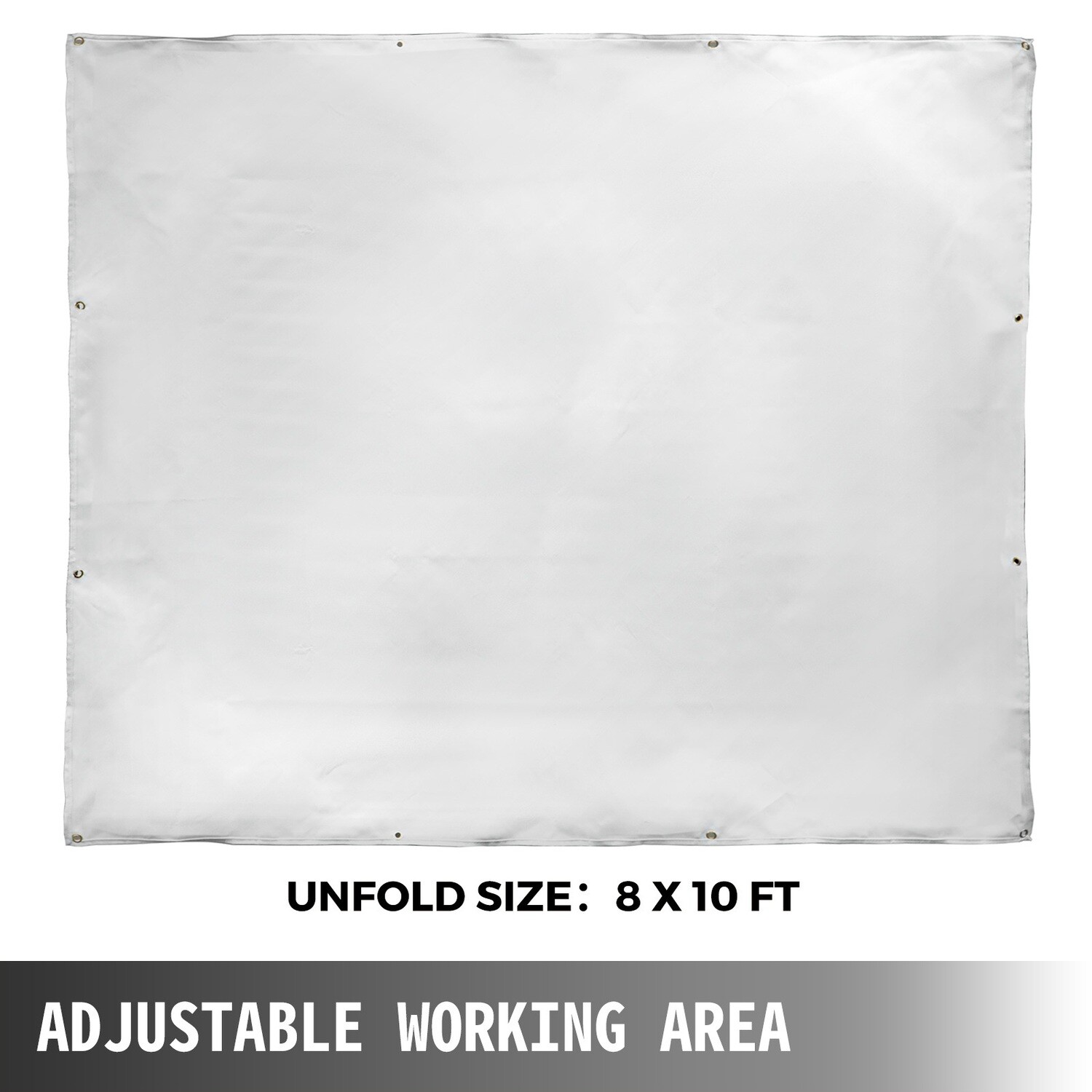 2.4m x 3m Welding Fire Blanket – Heavy-Duty Fiberglass Welder Blanket 8&#39; x 10&#39; for Flame Protection