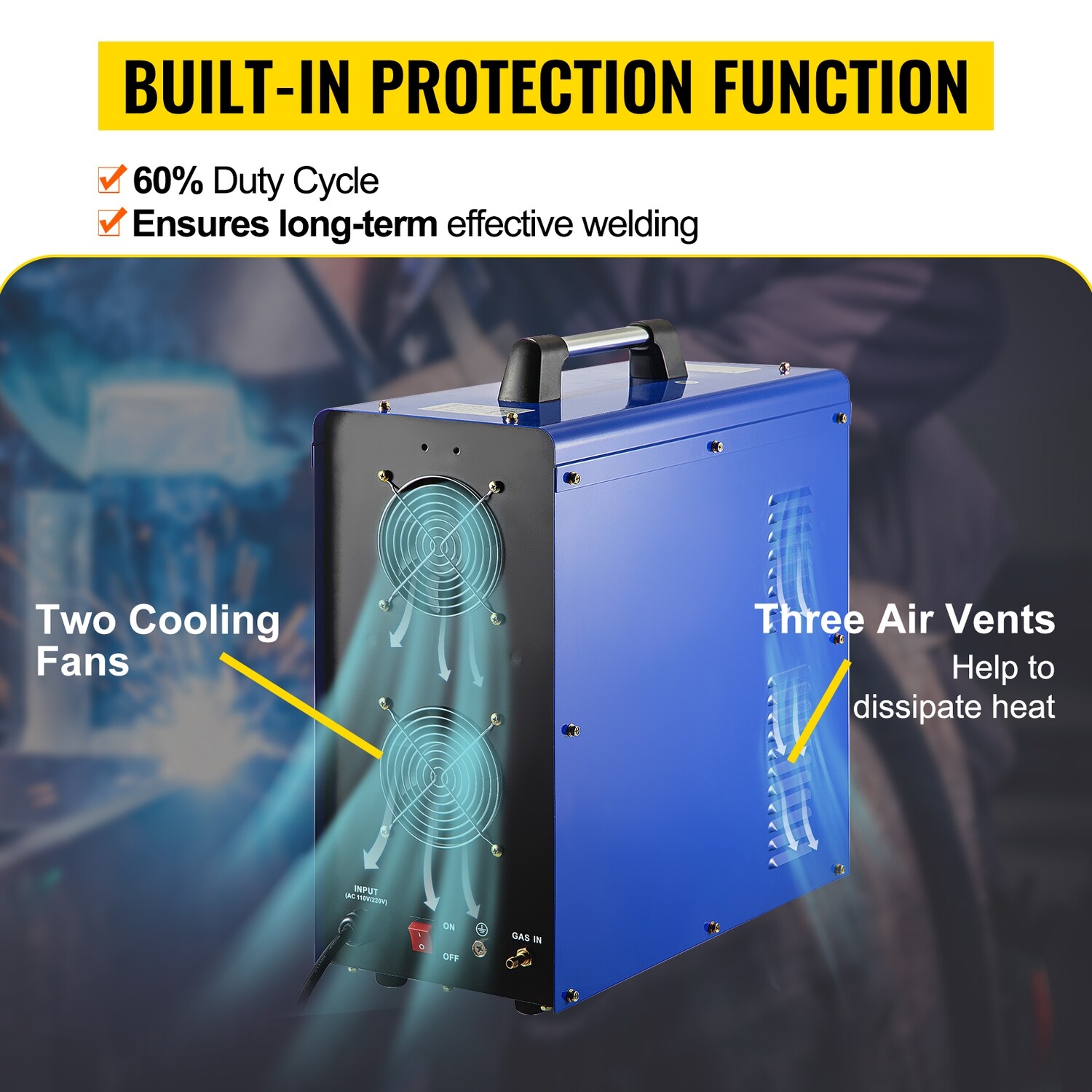 Combo Portable Digital Display Spot Welding Machine, Inverter Plasma Cutter, and Metal Repairing Equipment for Automotive and Industrial Use