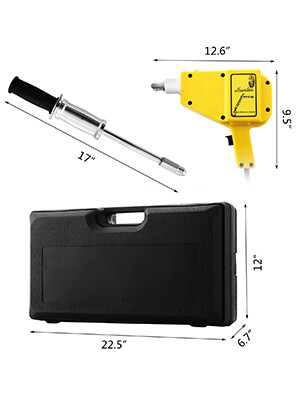 1600A Spot Stud Welder Dent Puller Kit for Car Body Panel Repair – Heavy Duty Dent Removal Tool
