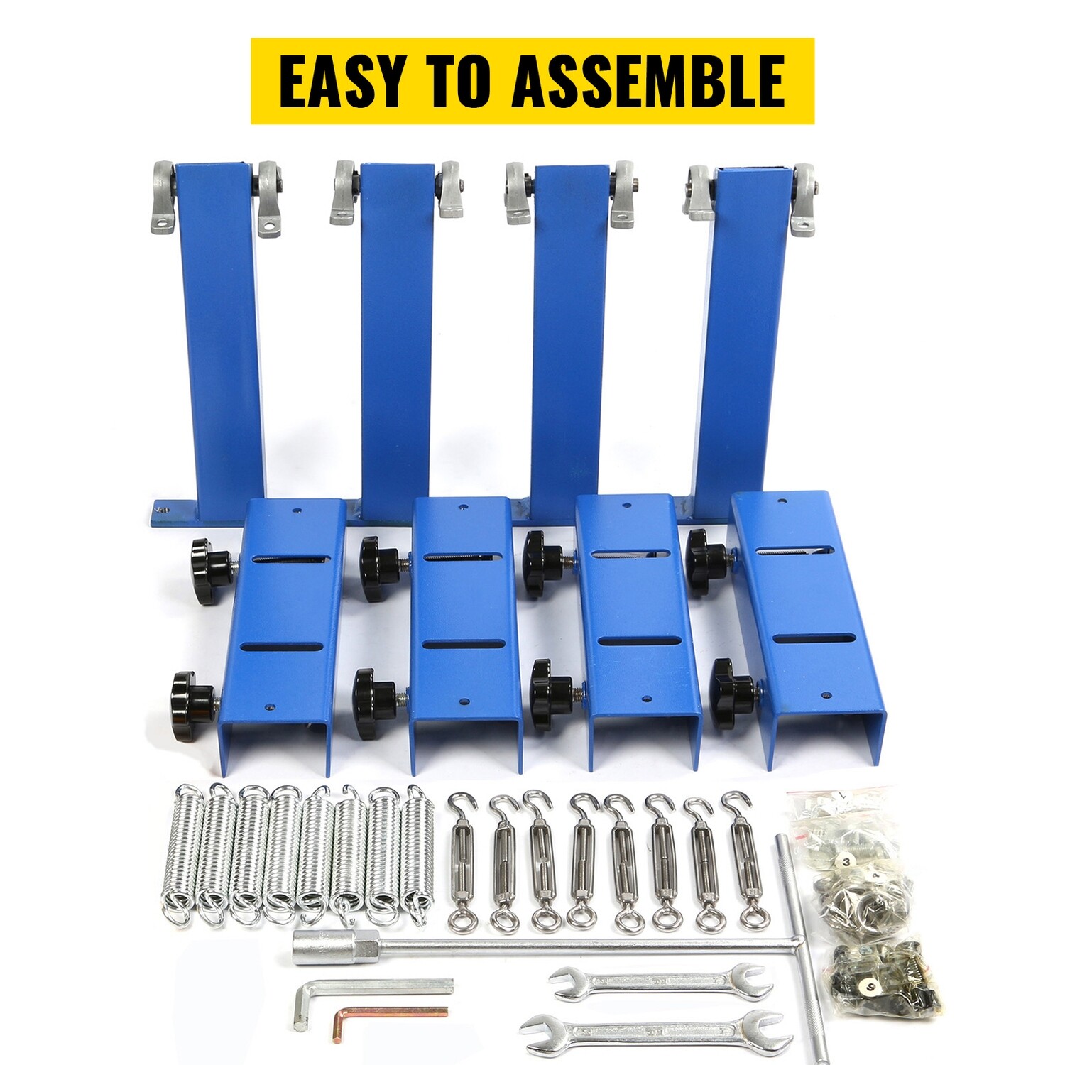 4 Color 1 Station Silk Screen Printing Kit - 55x45cm T-Shirt Screen Print Press for DIY and Professional Use - Versatile and Durable Design for Printing on Fabrics, T-Shirts, and Paper with Adjustable