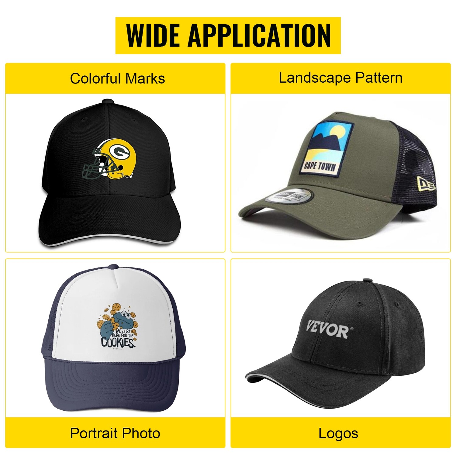 Aluminum Transfer Sublimation Hat Press – 3.5 x 5.5-Inch Cap Heat Press Machine for Custom Printing