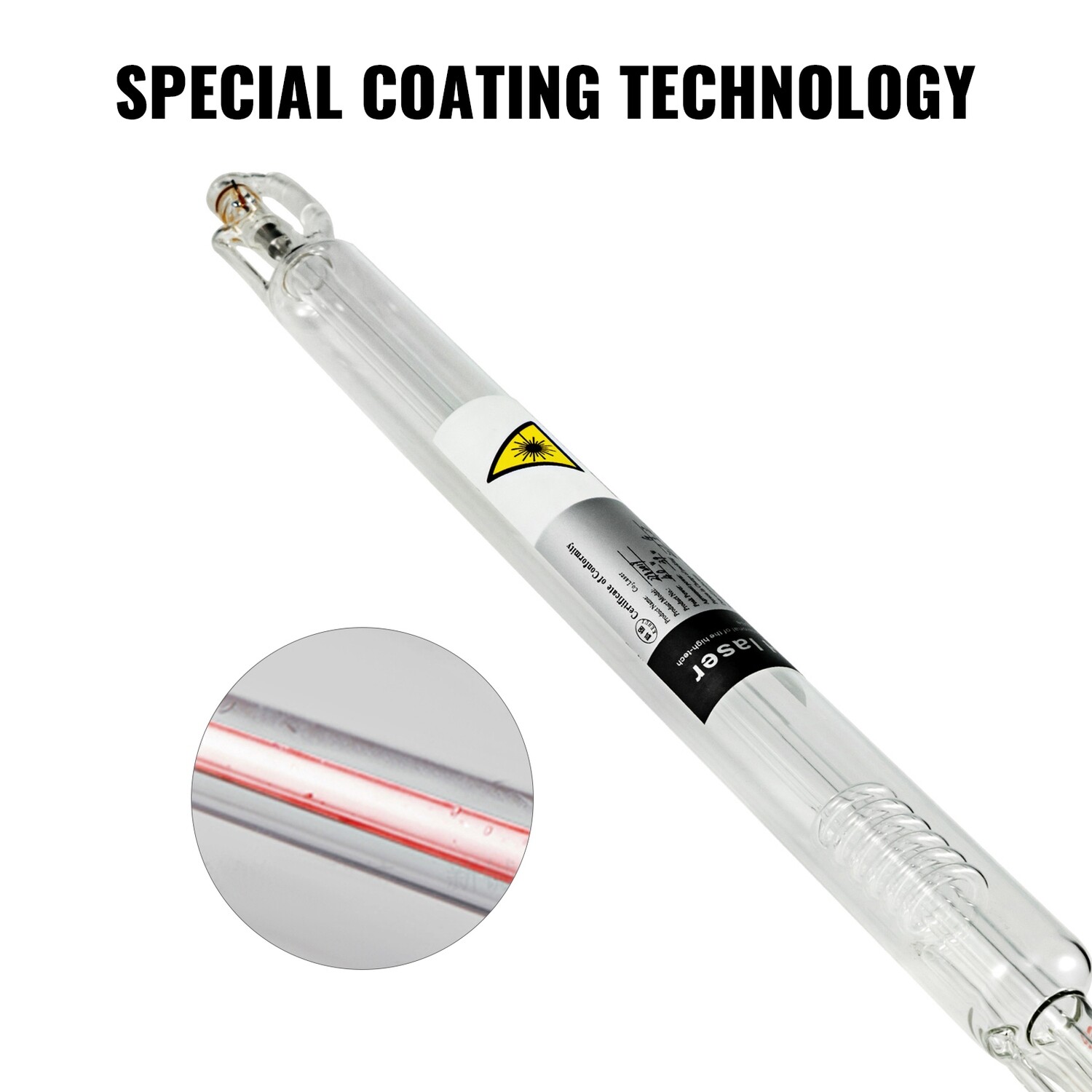 Co2 laser tube 40w 700mm for laser engraving and cutting equipment