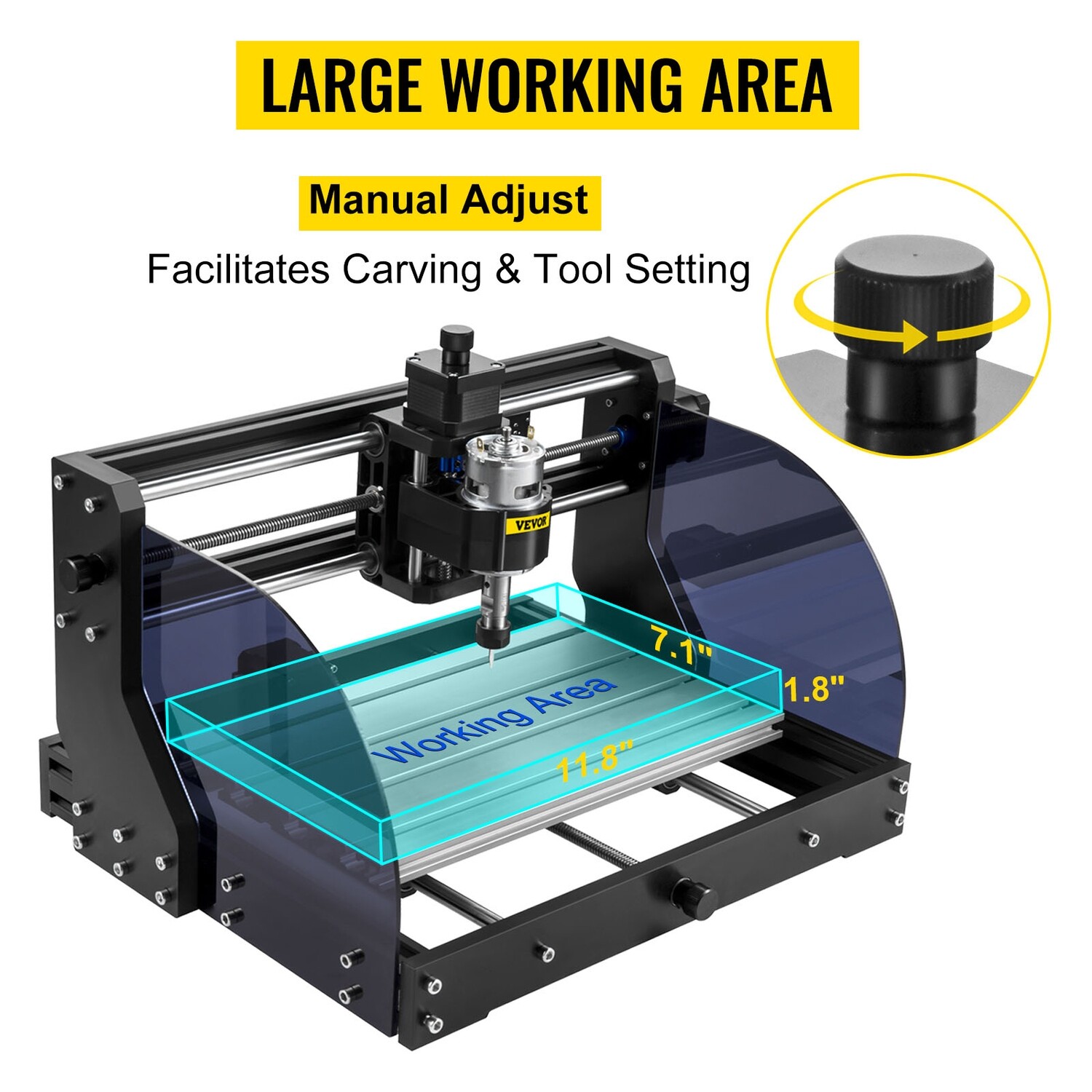 Laser Engraver Cnc 3018 Pro Cnc 3018 10000 RPM 3 Axis GRBL Control