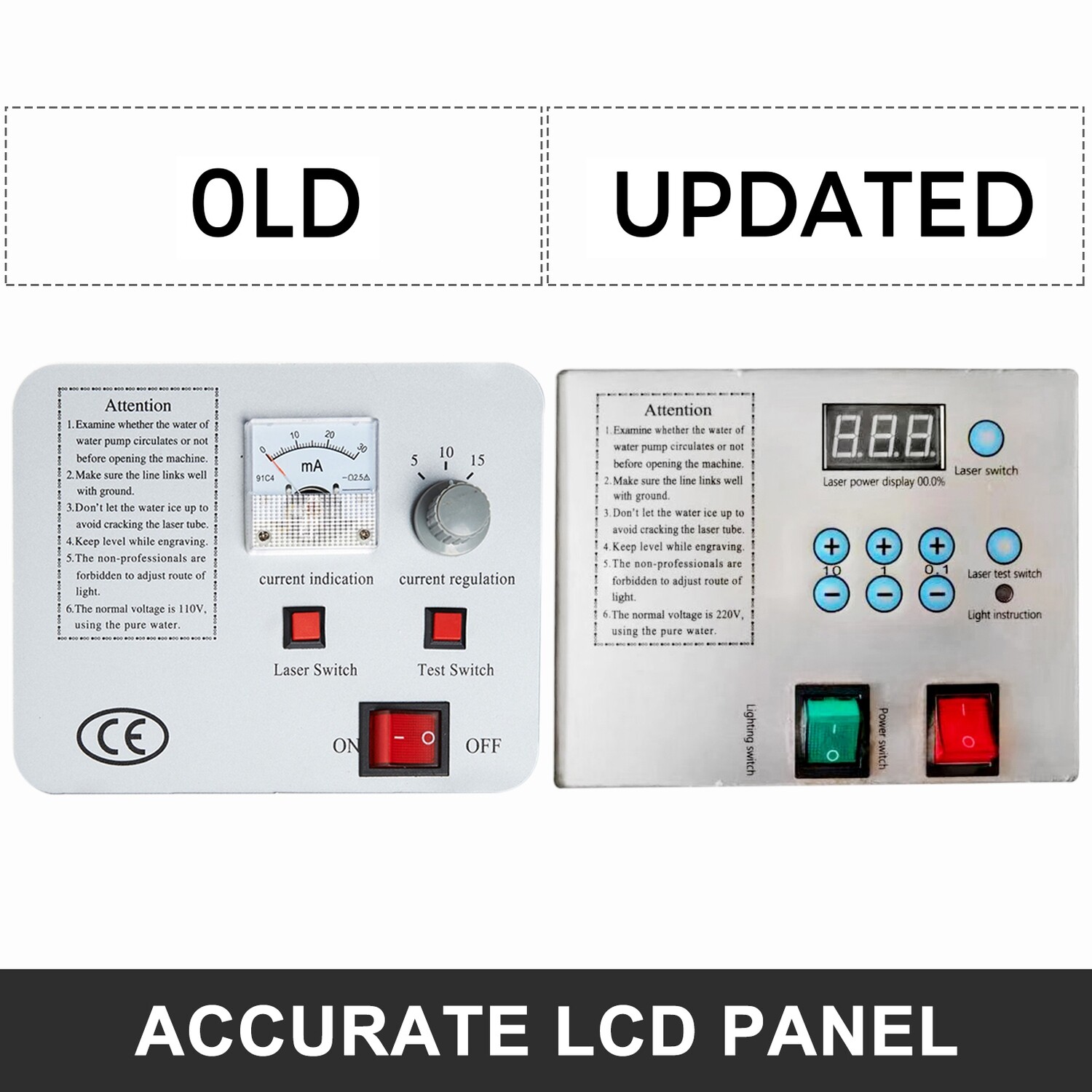 40W Laser Engraving and Cutting Machine - LCD Display with USB Port for Easy Connectivity - Ideal for Precision Engraving and Cutting of Various Materials