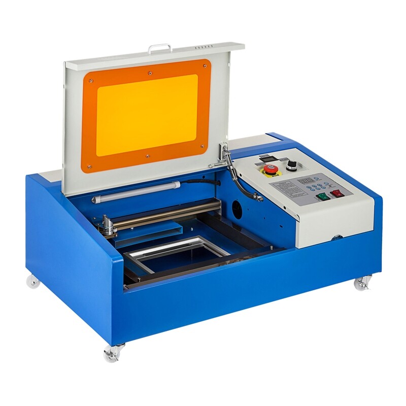 40W Laser Engraving and Cutting Machine - LCD Display with USB Port for Easy Connectivity - Ideal for Precision Engraving and Cutting of Various Materials