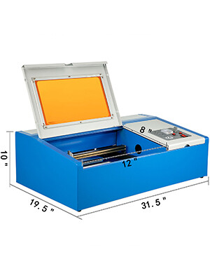 40W Laser Engraving and Cutting Machine - Updated High-Speed Model with USB Port - 3rd Generation for Enhanced Precision and Efficiency