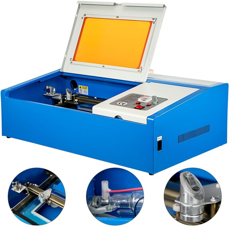 40W Laser Engraving and Cutting Machine - Updated High-Speed Model with USB Port - 3rd Generation for Enhanced Precision and Efficiency