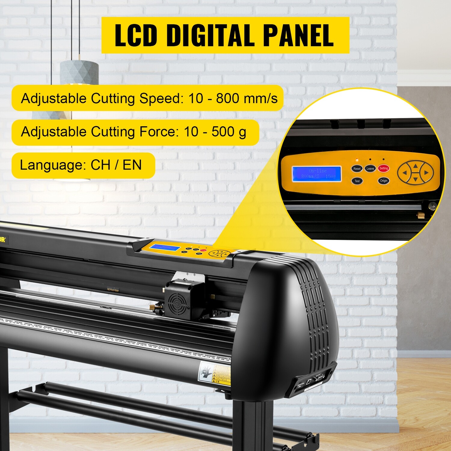SignMaster Floor Stand with 28-inch Bundle Vinyl Cutter Machine Cutting Plotter