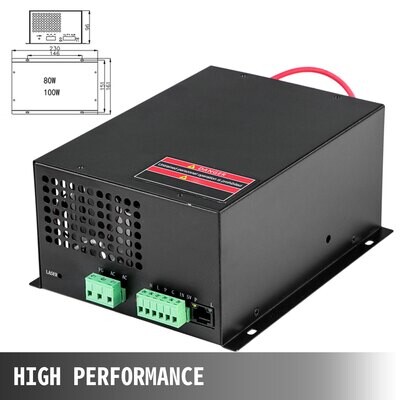 Power Engraving Supplies Laser Power Supply Switch Co2 100w Power Supply