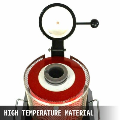 Jewelry Silver Gold Metal Melting 1800w 2kg Automatic Melting Furnace Digital