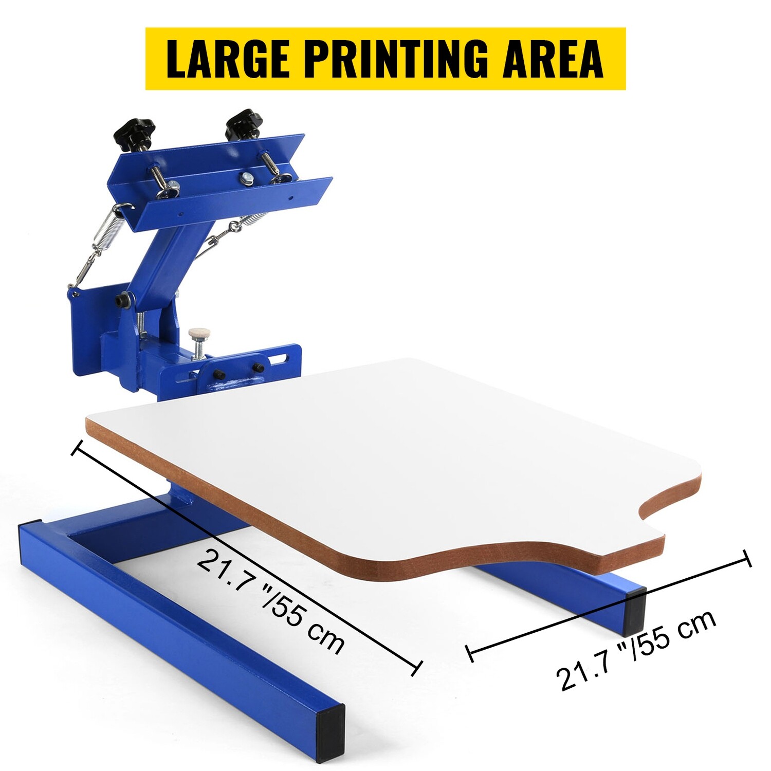 Pressing T-shirt 1color1 Station Silk Screen Printing Machine Glass Wood