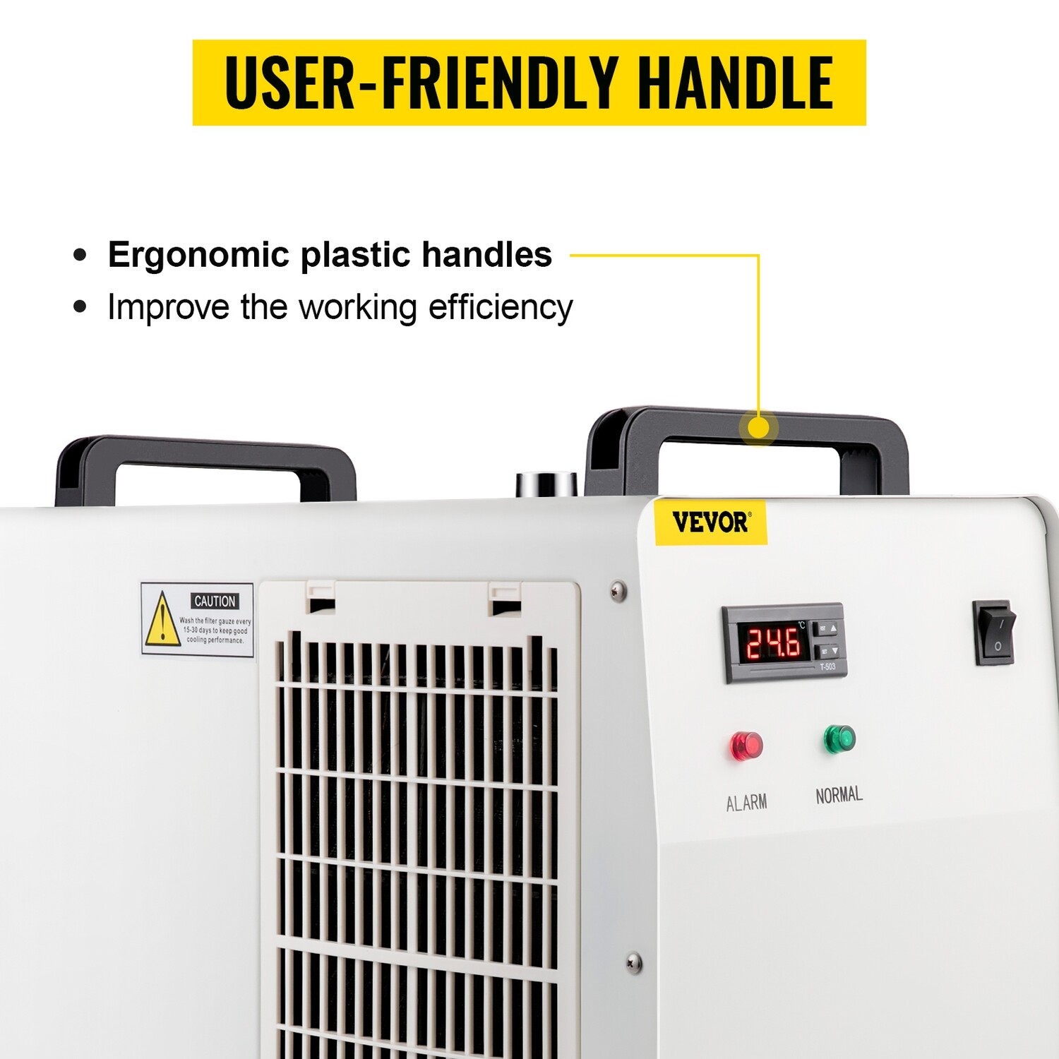 80W/100W CO2 Glass Laser Tube Cooler - CW-5000 Industrial Water Chiller for Efficient Cooling and Enhanced Performance in Laser Applications