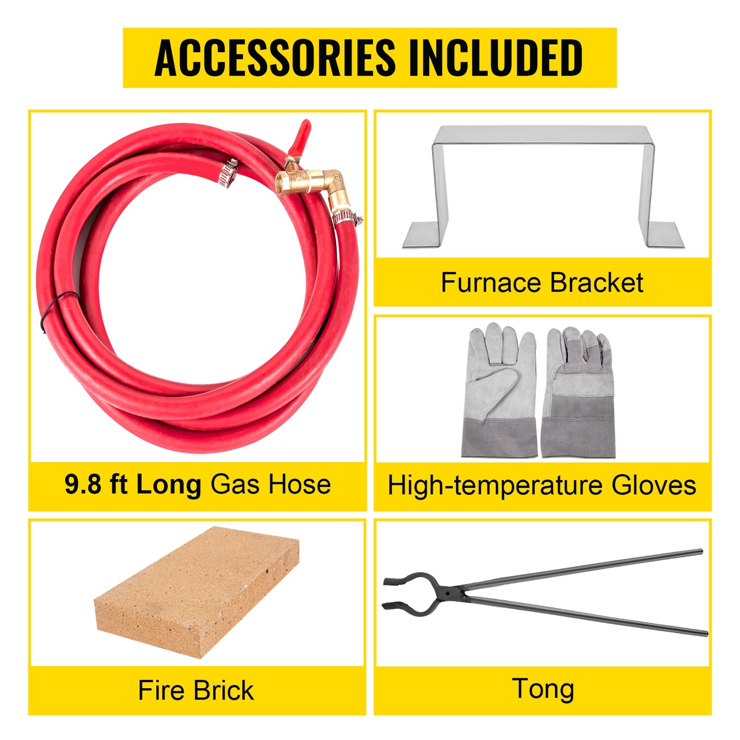 Metal Tool Making Portable Single Burner Gas Propane Forge Furnace