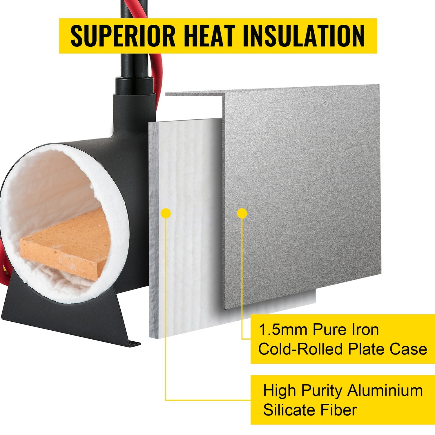 Metal tool-making portable gas propane forge furnace burner