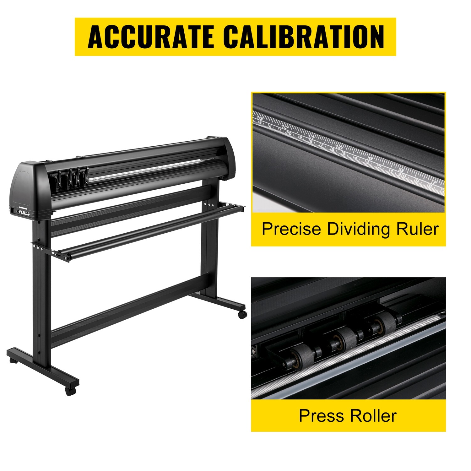 53-Inch Vinyl Cutting Machine with LCD Display – Includes Vinyl Plotter and SignCut Software for Precision Signmaking