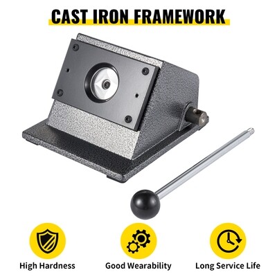 Visual Punch Round Die Cutter Punch 1.25"/32 mm Die Cutter Button Maker