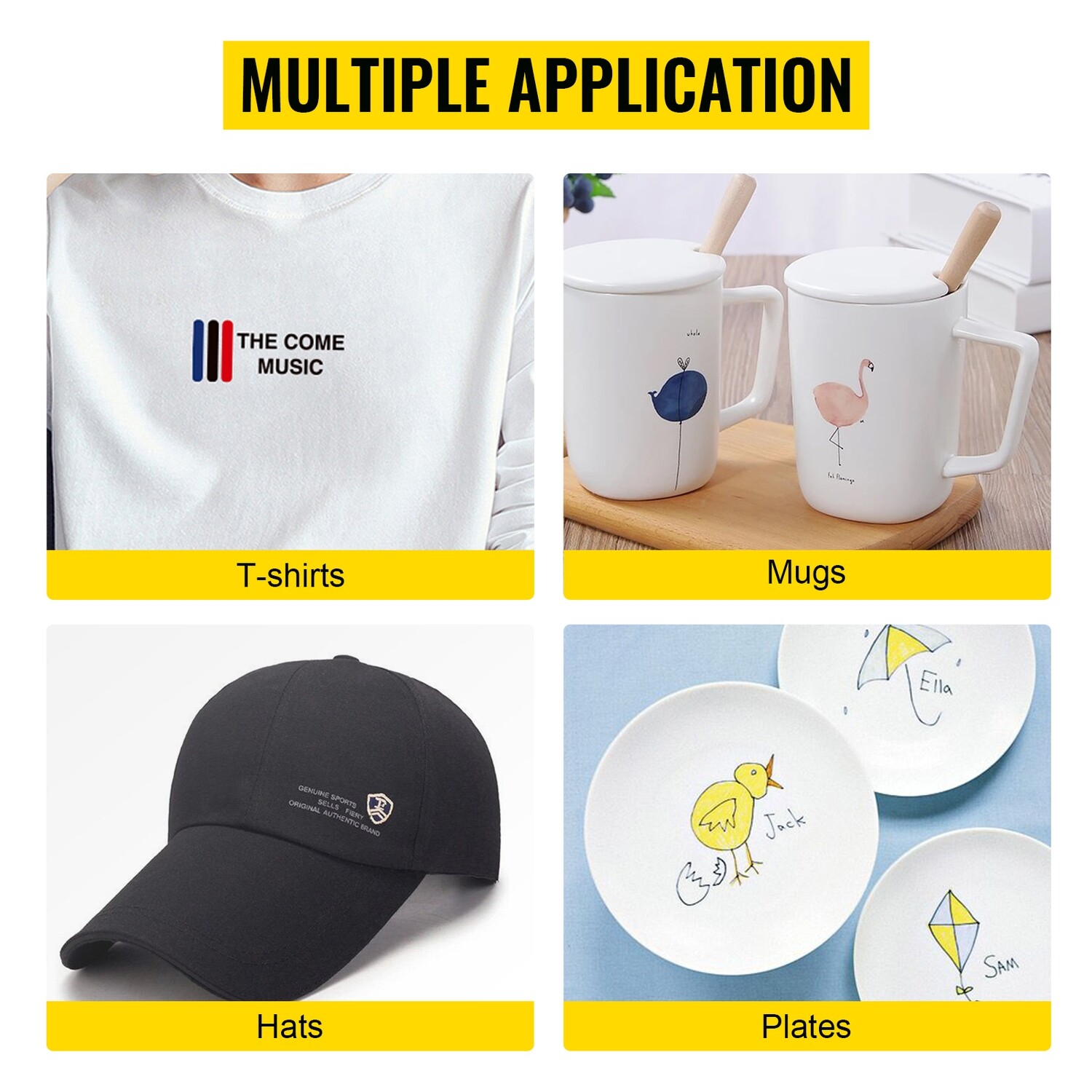 Heat Press 12x15 Red Sublimation Machine for Caps and Mugs, 8-in-1 Multifunctional Heat Press for T-Shirts, Mugs, Hats, and More