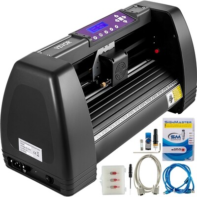 Offline 14&quot;/375mm LCD Plotter Machine with Vinyl Cutter U-Disk Windows